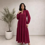 Tiered Maxi Dress