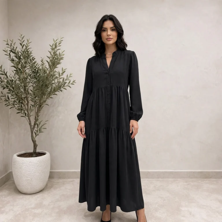 Tiered Maxi Dress